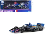 Dallara IndyCar 28 Romain Grosjean "DNSFilter" Andretti Autosport (Road Course Configuration) "NTT IndyCar Series" (2023) 1/18 Diecast Model Car by G