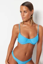 Trendyol Blue Góra od bikini z fiszbinami