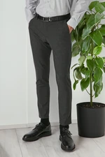 Trendyol Anthracite Slim Fit Italian Cut Chino Fabric Pants