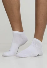 Logo No Show Socks 5-pack white