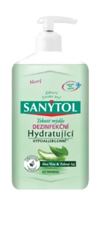 SANYTOL Dezinfekčné mydlo hydratujúce 250 ml