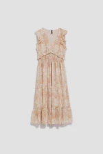 WOMEN'S DRESS L-SU-4047 L.Beige