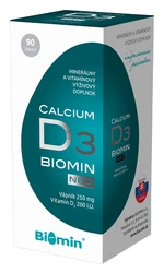 BIOMIN CALCIUM NEO s vitamín D3 90 tobolek