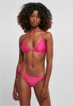 Women's Recycled Triangle Bikini Light Purple