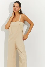 Cool & Sexy Women's Stone Overalls Overalls