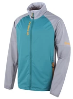 Husky Suli M XXXL, grey/mint Pánská softshell bunda