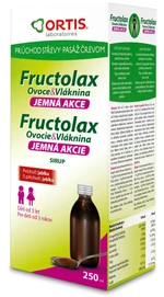 FRUCTOLAX Ovocie a vláknina sirup, 250 ml