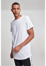 Long T-shirt in the shape of white