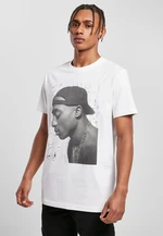 Tupac Cracked Background Tee white