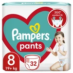 PAMPERS Active Baby Pants Nohavičkové plienky veľ. 8, 19+ kg, 32 ks