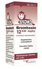 BROMHEXIN 12 KM-kapky perorální kapky roztok 30 ml