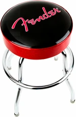 Fender Red Sparkle Logo 24" Tabouret de bar