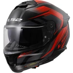 Moto přilba LS2 FF808 Stream II Fury Black Red  M (57-58)