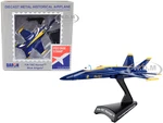 McDonnell Douglas F/A-18C Hornet Aircraft "Blue Angels" United States Navy 1/150 Diecast Model Airplane by Postage Stamp