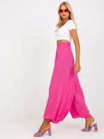 Pants pink Och Bella BI-82353.hotpink