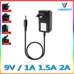 9V 1A 1.5A 2A European Standard Power Adapter European Standard Fire Bull Plug Transformer Cable DC 3.5*1.35MM