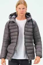 M8658 DEWBERRY MENS COAT-ANTHRACITE