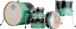 Dixon PODFM522GIF Fuse Maple Shellset Green Ice Fade Conjunto de batería acústica