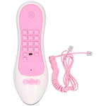 High Heel Corded Telephone Wired Novelty Funny Shaped Home Office Phones Furniture DecorationWhite Black