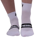 Ponožky Nebbia "EXTRA PUSH" crew 128  39-42  White