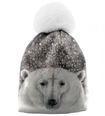 Čepice Mr. GUGU & Miss GO Mr._GUGU_&_Miss_GO_Bubble_Bear_Beanie_WB21WH_822_Grey