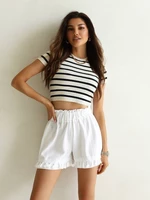 Cocomore white shorts amgSDI1418.white