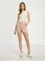 Women's light pink shorts CAMAIEU