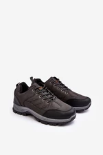 Men's Sports Hiking Boots - Black Alveze