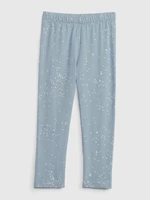 Light blue girly glitter leggings GAP