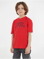 Tommy Hilfiger Red Boys' T-Shirt