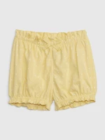 Yellow Girly Polka Dot Shorts Gap