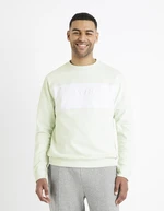 Light green men's sweatshirt Celio Deatle