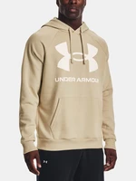 Under Armour Sweatshirt UA Rival Fleece Big Logo HD-BRN - Mens