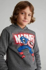 DEFACTO Regular Fit Licensed by Marvel Hooded Sweat Shirt