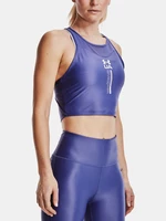 Tielko Under Armour Iso Chill Crop Tank - fialová