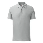 Light grey men's shirt Iconic Polo 6304400 Friut of the Loom