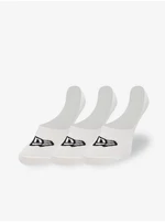 Set of three pairs of socks in white New Era - Men