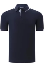 T8579 DEWBERRY MENS T-SHIRT-DARK NAVY BLUE