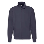 Granatowa bluza męska Lightweight Sweat Jacket Fruit of the Loom