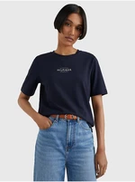 Dark blue Women's T-Shirt Tommy Hilfiger - Women