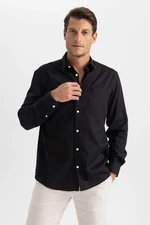 DEFACTO Regular Fit Long Sleeve Shirt