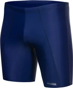 AQUA SPEED Man's Swimming Trunks Long Navy Blue Pattern 04