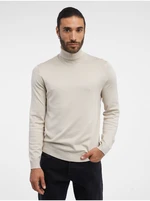 Beige Mens Turtleneck ONLY & SONS Wyler - Men