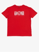 Red boys' T-shirt Tommy Hilfiger - Boys