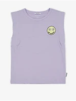 Light purple girls' tank top by Tom Tailor