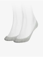 Tommy Hilfiger Socks - TH WOMEN BALLERINA STEP 2P white