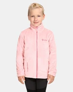 Girls' fleece sweatshirt KILPI ERIN-J Light pink