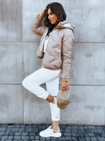 Women's quilted jacket LIDIL beige Dstreet