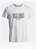 Men's White T-Shirt Jack & Jones Henry - Men's