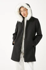 Koton Women's Anthracite Coat